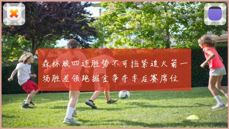 森林狼四连胜势不可挡紧追火箭一场胜差领跑掘金争夺季后赛席位
