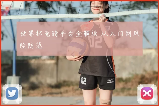 世界杯竞猜平台全解读 从入门到风险防范