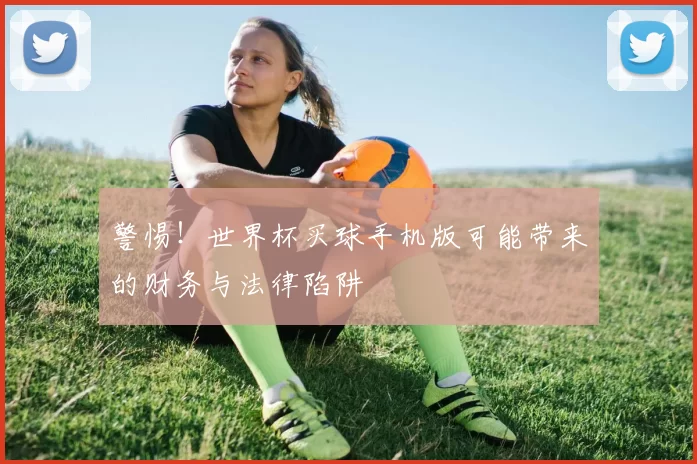警惕！世界杯买球手机版可能带来的财务与法律陷阱