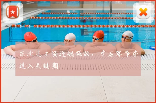 东北虎主场迎战强敌,季后赛争夺进入关键期